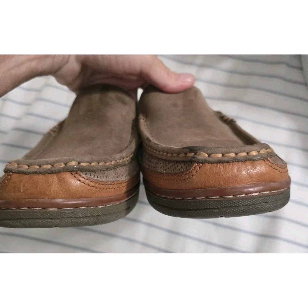 Men's Tommy Bahama Leather Slip-On Loafers - Size 9.5M